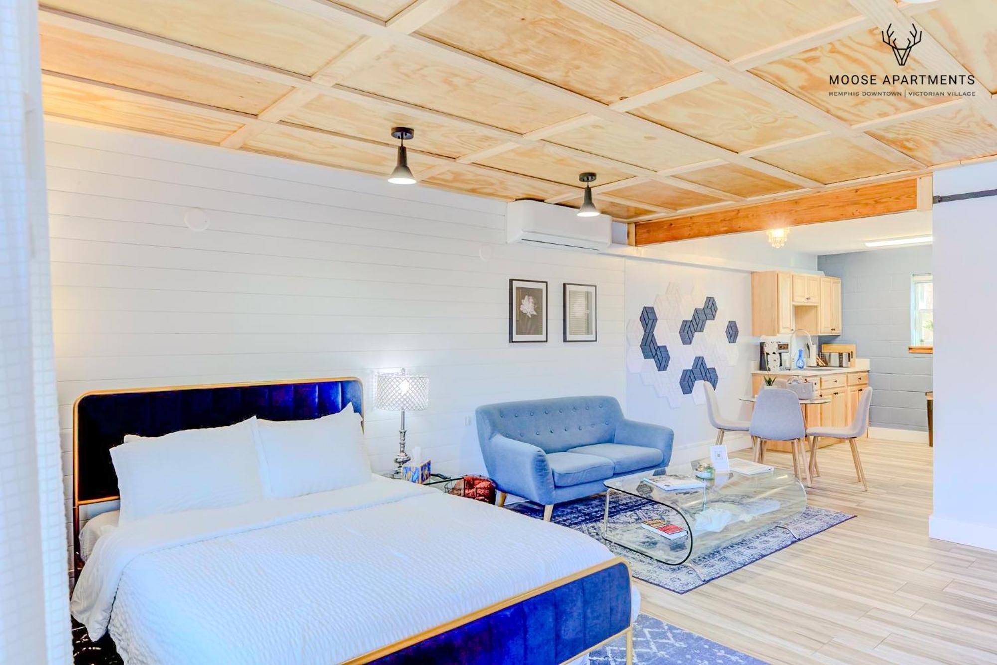 The Moose #3 - Modern Luxe Studio With Free Gated Parking & Wifi Memphis Dış mekan fotoğraf