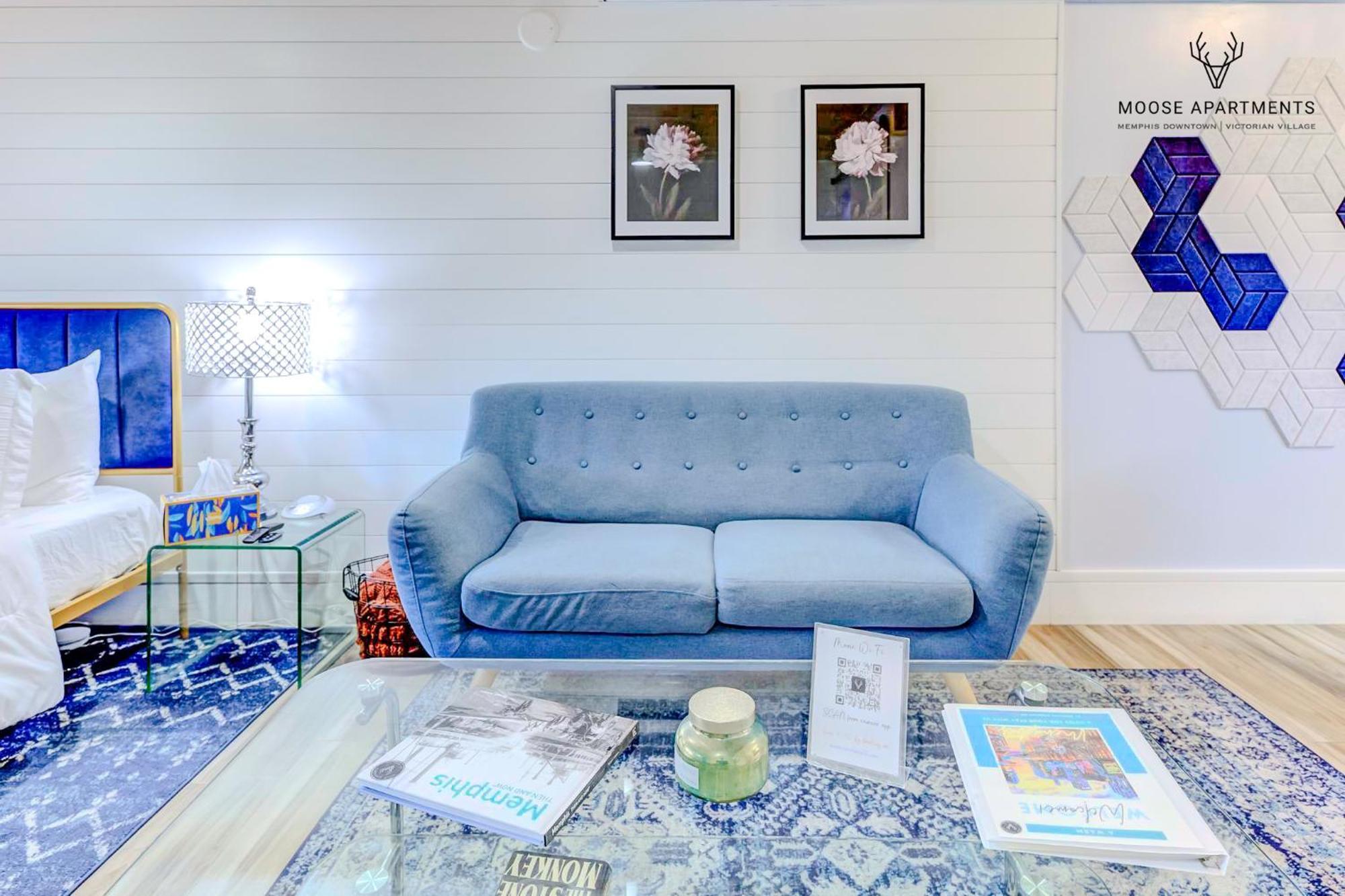 The Moose #3 - Modern Luxe Studio With Free Gated Parking & Wifi Memphis Dış mekan fotoğraf